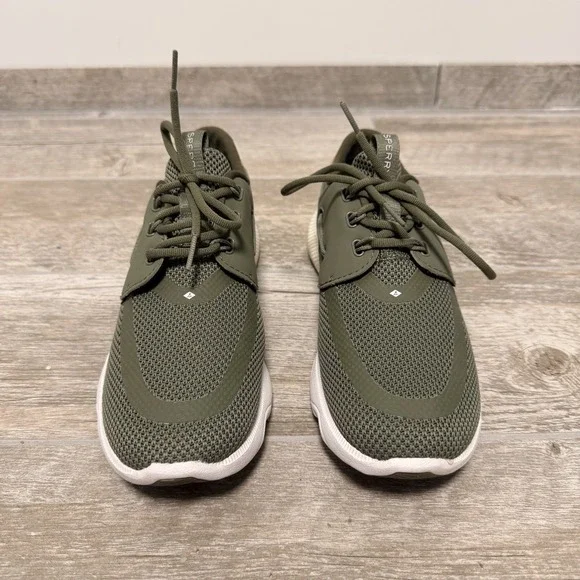 NEW Women's Watersport shoes SPERRY 7 SEAS Size 6.5 Color Green - Picture 2 of 10